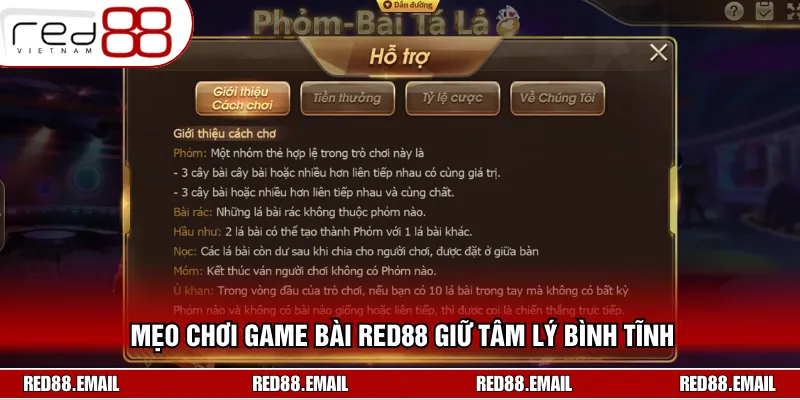 Phải nắm kỹ luật chơi trước khi tham gia một ván game nào