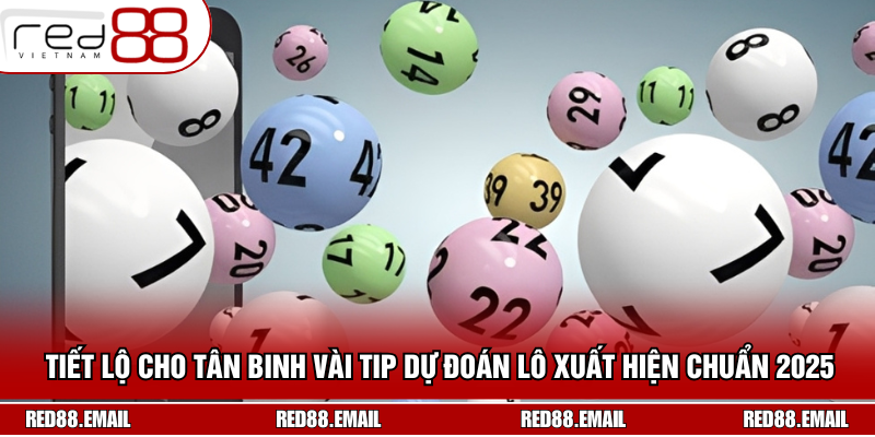 Tiết lộ cho tân binh vài tip dự đoán lô xuất hiện chuẩn 2025