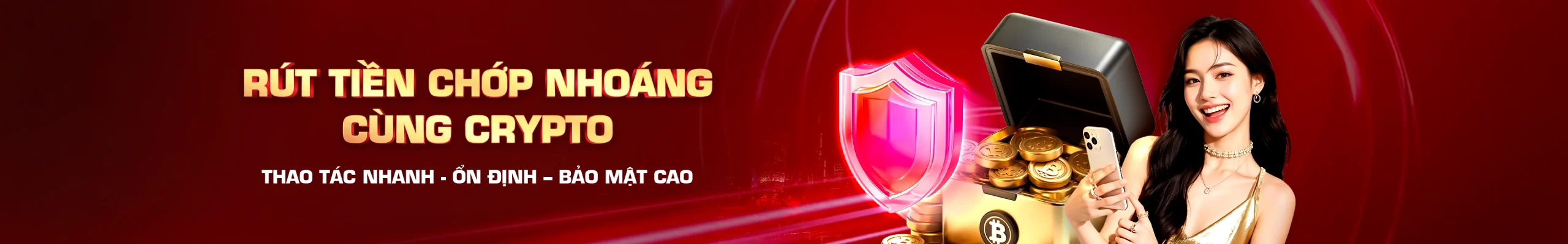 Red88 rút tiền chớp nhoáng qua crypto